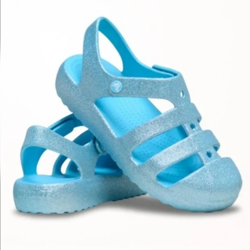 Crocs Kids' Classic Fisherman Glitter Mist! Brand-new in original packaging!